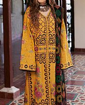 Mustard Khaddar Suit
