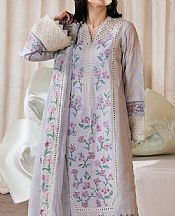 Maryam Hussain Lilac Lawn Suit- Pakistani Designer Lawn Suits