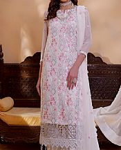 White Chiffon Suit- Pakistani Chiffon Dress
