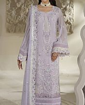 Maryams Lilac Chiffon Suit- Pakistani Chiffon Dress