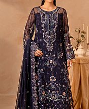 Blue Chiffon Suit