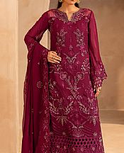 Magenta Chiffon Suit