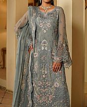 Grey Chiffon Suit