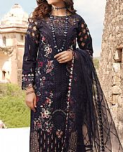 Maryams Black Lawn Suit- Pakistani Lawn Dress