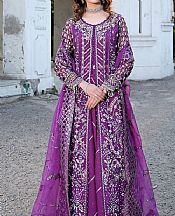 Purple Organza Suit