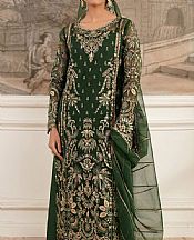 Green Organza Suit