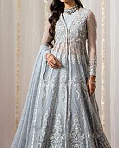 Maryum N Maria Baby Blue Chiffon Suit- Pakistani Chiffon Dress