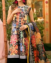Maryum N Maria Multicolor Lawn Suit- Pakistani Lawn Dress