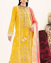 Maryum N Maria Lightning Yellow Lawn Suit- Pakistani Designer Lawn Suits