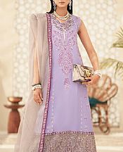 Maryum N Maria Lavender Lawn Suit- Pakistani Lawn Dress