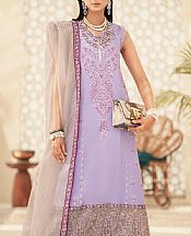 Maryum N Maria Lavender Lawn Suit- Pakistani Designer Lawn Suits