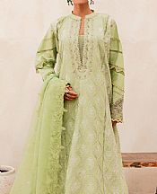 Maryum N Maria Green Lawn Suit- Pakistani Lawn Dress