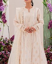 Maryum N Maria Off-white Lawn Suit- Pakistani Designer Lawn Suits