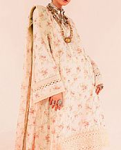 Maryum N Maria Ivory Lawn Suit- Pakistani Lawn Dress