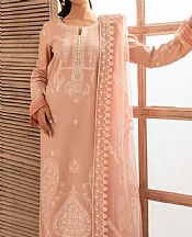 Maryum N Maria Peach Lawn Suit- Pakistani Designer Lawn Suits
