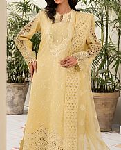 Maryum N Maria Sand Gold Lawn Suit- Pakistani Designer Lawn Suits