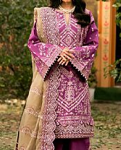 Maryum N Maria Violet Lawn Suit- Pakistani Designer Lawn Suits