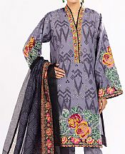 Maryum N Maria Lavender Lawn Suit- Pakistani Designer Lawn Suits