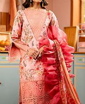 Maryum N Maria Pink Lawn Suit- Pakistani Designer Lawn Suits