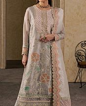 Maryum N Maria Grey Tissue Suit- Pakistani Chiffon Dress
