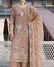 Maryum N Maria Mauve Organza Suit- Pakistani Chiffon Dress