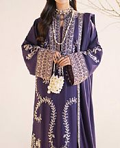 Maryum N Maria Purple Haze Leather Suit- Pakistani Winter Clothing