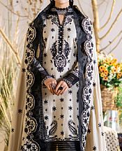 Maryum N Maria Pastel Grey Leather Suit- Pakistani Winter Dress