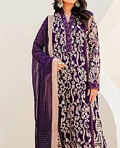 Maryum N Maria Plum Chiffon Suit- Pakistani Chiffon Dress