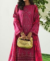Maryum N Maria Hot Pink Lawn Suit- Pakistani Designer Lawn Suits