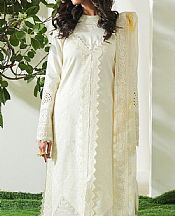 Maryum N Maria White Lawn Suit- Pakistani Lawn Dress