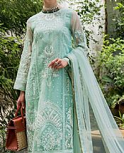 Maryum N Maria Mint Green Organza Suit- Pakistani Chiffon Dress