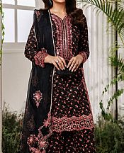 Mohagni Black Cotton Suit- Pakistani Lawn Dress