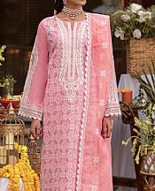 Mohagni Pink Lawn Suit- Pakistani Lawn Dress