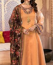 Fawn Mesuri Suit- Pakistani Chiffon Dress