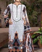 White Linen Suit (2 Pcs)- Pakistani Winter Dress