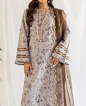 Mohagni Grey Lawn Suit- Pakistani Lawn Dress