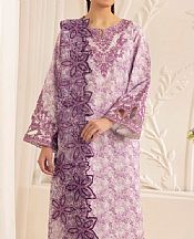 Mohagni Lilac/Off White Lawn Suit- Pakistani Lawn Dress