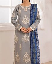 Mohagni Grey Lawn Suit- Pakistani Lawn Dress