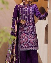 Purple Linen Suit- Pakistani Winter Clothing