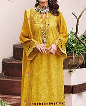 Saffron Yellow Lawn Suit