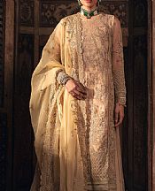 Motifz Peach Net Suit- Pakistani Chiffon Dress