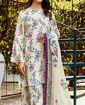 Motifz Off-white Cambric Suit- Pakistani Winter Dress