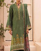 Motifz Fern Green Khaddar Suit- Pakistani Winter Dress