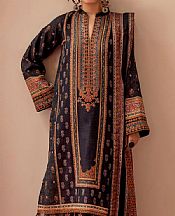 Motifz Indigo Khaddar Suit- Pakistani Winter Clothing