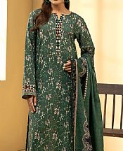 Motifz Green Khaddar Suit- Pakistani Winter Clothing