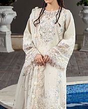 Motifz Off-white Lawn Suit- Pakistani Designer Lawn Suits