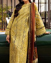 Motifz Lime Green Lawn Suit- Pakistani Designer Lawn Suits