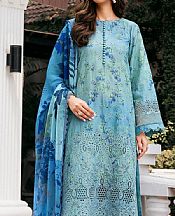 Motifz Turquoise Lawn Suit- Pakistani Lawn Dress
