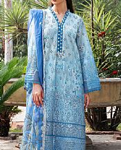 Motifz Baby Blue Lawn Suit- Pakistani Lawn Dress