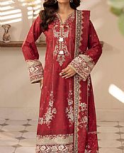 Motifz Maroon Lawn Suit- Pakistani Lawn Dress